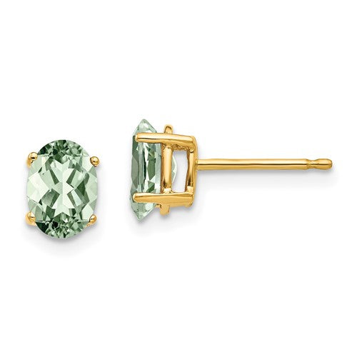 14k-7x5-oval-green-quartz-earrings-SolomonJeweler-Wichita-KS-CustomJewelry