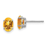 14k-white-gold-7x5mm-oval-citrine-earrings-SolomonJeweler-Wichita-KS-CustomJewelry