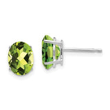 14k-white-gold-8x6mm-oval-peridot-earrings-SolomonJeweler-Wichita-KS-CustomJewelry