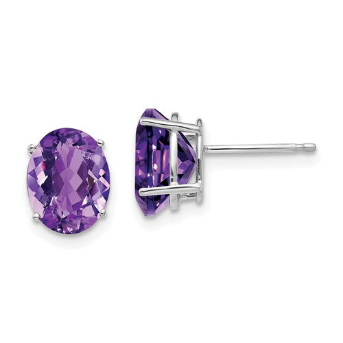 14k-white-gold-9x7mm-oval-amethyst-earrings-SolomonJeweler-Wichita-KS-CustomJewelry