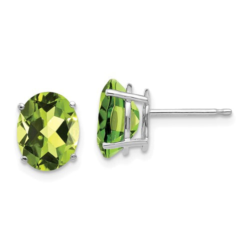 14k-white-gold-9x7mm-oval-peridot-earrings-SolomonJeweler-Wichita-KS-CustomJewelry