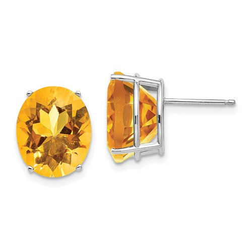 14k-white-gold-12x10mm-oval-citrine-earrings-SolomonJeweler-Wichita-KS-CustomJewelry