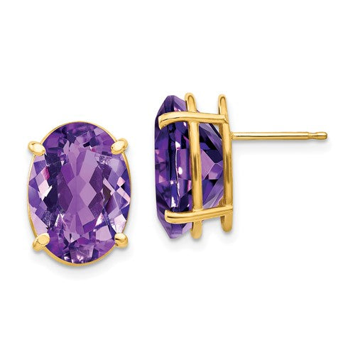 14k-14x10mm-oval-amethyst-earrings-SolomonJeweler-Wichita-KS-CustomJewelry