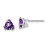 14k-white-gold-6mm-trillion-amethyst-earrings-SolomonJeweler-Wichita-KS-CustomJewelry