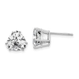 14k-white-gold-8mm-trillion-cubic-zirconia-earrings-SolomonJeweler-Wichita-KS-CustomJewelry