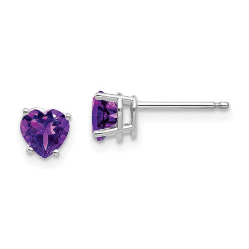 14k-white-gold-5mm-heart-amethyst-earrings-SolomonJeweler-Wichita-KS-CustomJewelry