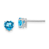 14k-white-gold-5mm-heart-blue-topaz-earrings-SolomonJeweler-Wichita-KS-CustomJewelry