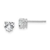 14k-white-gold-5mm-heart-cubic-zirconia-earrings-SolomonJeweler-Wichita-KS-CustomJewelry