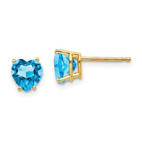 14k-6mm-heart-blue-topaz-earrings-SolomonJeweler-Wichita-KS-CustomJewelry