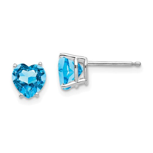 14k-white-gold-6mm-heart-blue-topaz-earrings-SolomonJeweler-Wichita-KS-CustomJewelry