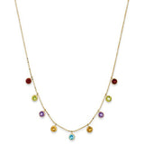 14k-multi-color-gemstone-necklace-16-w-2in-ext-SolomonJeweler-Wichita-KS-CustomJewelry