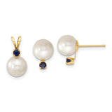 14k-7-8mm-white-fw-cultured-pearl-sapphire-stud-ear-pendant-SolomonJeweler-Wichita-KS-CustomJewelry