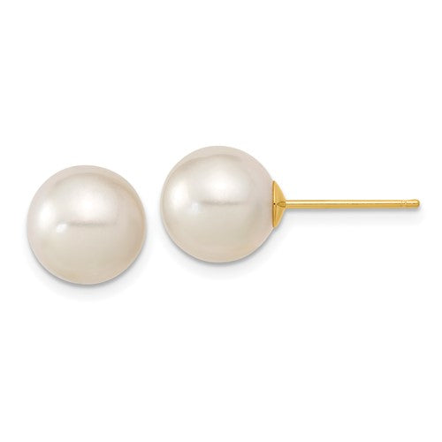 14k-9-10mm-white-round-saltwater-cultured-south-sea-pearl-post-earrings-SolomonJeweler-Wichita-KS-CustomJewelry