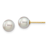 14k-6-7mm-round-grey-saltwater-akoya-cultured-pearl-stud-post-earrings-SolomonJeweler-Wichita-KS-CustomJewelry