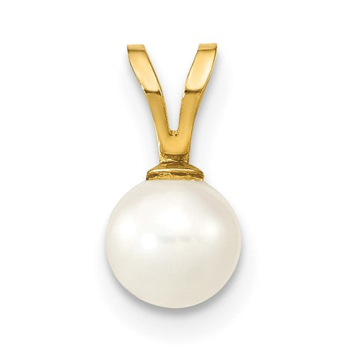 14k-5-6mm-white-round-freshwater-cultured-pearl-pendant-SolomonJeweler-Wichita-KS-CustomJewelry