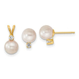 14k-6-7mm-saltwater-akoya-cultured-pearl-dia-earrings-pendant-set-SolomonJeweler-Wichita-KS-CustomJewelry