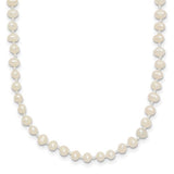 14k-3-4mm-white-semi-round-freshwater-cultured-pearl-necklace-SolomonJeweler-Wichita-KS-CustomJewelry