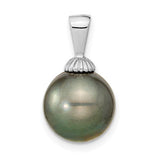 14k-wg-10-11mm-black-round-saltwater-cultured-tahitian-pearl-pendant-SolomonJeweler-Wichita-KS-CustomJewelry