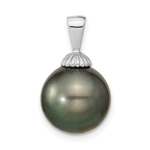 14k-wg-11-12mm-black-round-saltwater-cultured-tahitian-pearl-pendant-SolomonJeweler-Wichita-KS-CustomJewelry