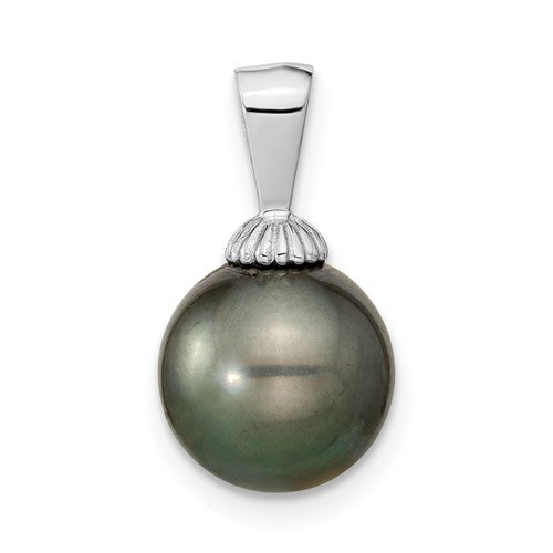 14k-wg-9-10mm-black-round-saltwater-cultured-tahitian-pearl-pendant-SolomonJeweler-Wichita-KS-CustomJewelry