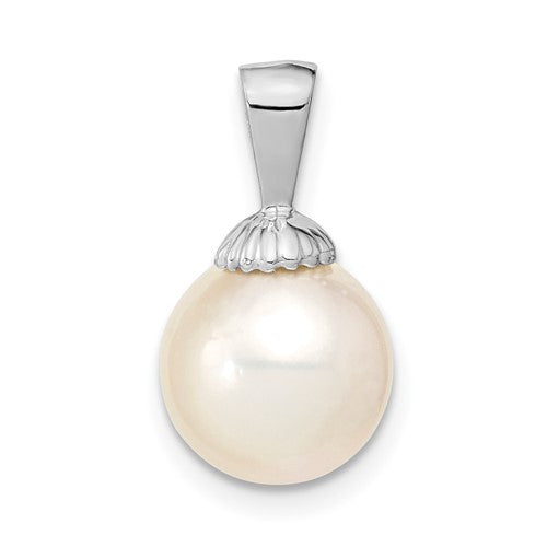 14k-white-gold-9-10mm-round-white-saltwater-south-sea-pearl-pendant-SolomonJeweler-Wichita-KS-CustomJewelry