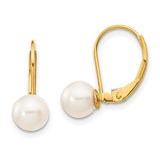 14k-6-7mm-white-round-saltwater-akoya-cultured-pearl-leverback-earrings-SolomonJeweler-Wichita-KS-CustomJewelry