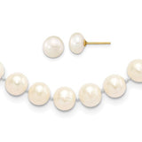 14k-7-8mm-near-round-white-fwc-pearl-necklace-button-earring-set-SolomonJeweler-Wichita-KS-CustomJewelry