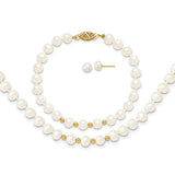 14k-6-7mm-white-fw-cultured-pearl-18in-necklace-7-25-bracelet-earring-set-SolomonJeweler-Wichita-KS-CustomJewelry