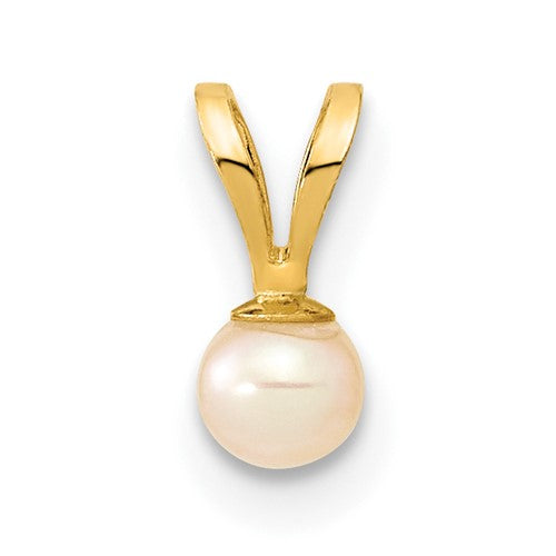 14k-gold-3-4mm-pink-round-freshwater-cultured-pearl-pendant-SolomonJeweler-Wichita-KS-CustomJewelry