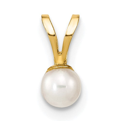 14k-gold-3-4mm-white-round-freshwater-cultured-pearl-pendant-SolomonJeweler-Wichita-KS-CustomJewelry