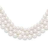 14k-8-9mm-white-near-round-fw-cultured-pearl-3-strand-necklace-SolomonJeweler-Wichita-KS-CustomJewelry