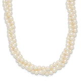 14k-6-7mm-white-near-round-fw-cultured-pearl-3-strand-necklace-SolomonJeweler-Wichita-KS-CustomJewelry