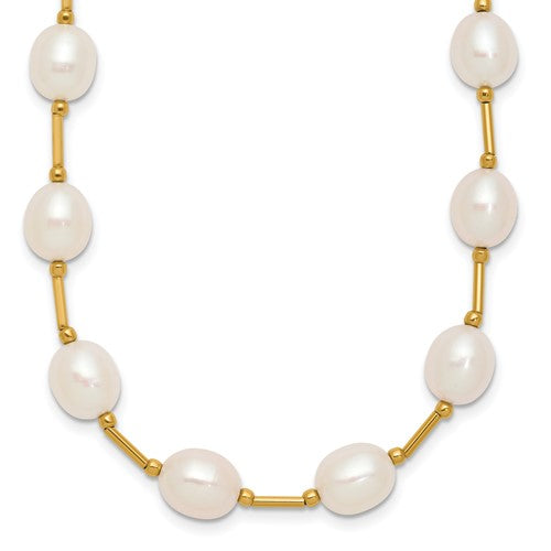14k-7-8mm-white-rice-freshwater-cultured-pearl-bead-necklace-SolomonJeweler-Wichita-KS-CustomJewelry