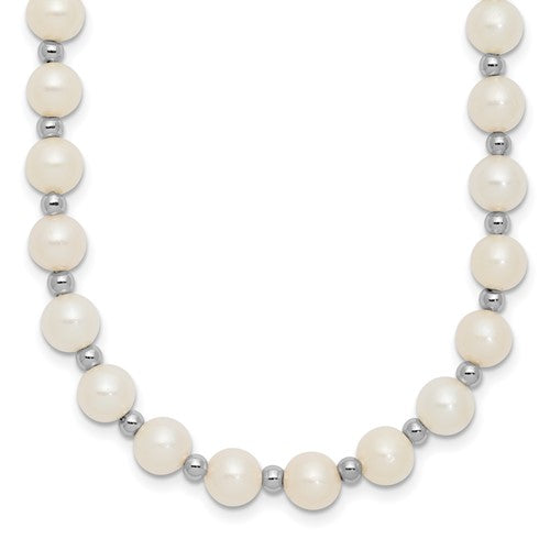 14k-white-gold-6-7mm-white-near-round-fw-cultured-pearl-necklace-SolomonJeweler-Wichita-KS-CustomJewelry