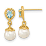 14k-6-7mm-fwc-pearl-light-swiss-blue-topaz-dangle-post-earrings-SolomonJeweler-Wichita-KS-CustomJewelry