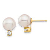 14k-8-9mm-white-round-saltwater-akoya-cultured-pearl-diamond-post-earrings-SolomonJeweler-Wichita-KS-CustomJewelry