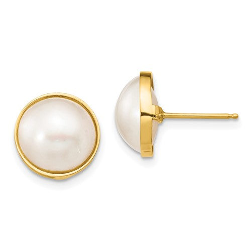 14k-10-11mm-white-mabe-saltwater-cultured-pearl-post-earrings-SolomonJeweler-Wichita-KS-CustomJewelry