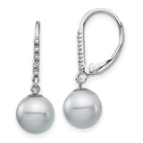 14k-white-gold-8-9mm-grey-fwc-pearl-05ct-diamond-leverback-earrings-SolomonJeweler-Wichita-KS-CustomJewelry