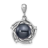 14k-wg-8-9mm-round-saltwater-cultured-tahitian-pearl-075ct-dia-pendant-SolomonJeweler-Wichita-KS-CustomJewelry