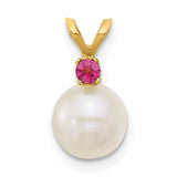 14k-7-7-5mm-white-round-fwc-pearl-pink-topaz-pendant-SolomonJeweler-Wichita-KS-CustomJewelry