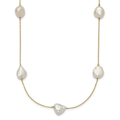 14k-10-11mm-white-keshi-freshwater-cultured-pearl-7-station-necklace-SolomonJeweler-Wichita-KS-CustomJewelry