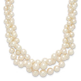 14k-5-9mm-semi-round-white-fwc-pearl-multi-strand-necklace-SolomonJeweler-Wichita-KS-CustomJewelry