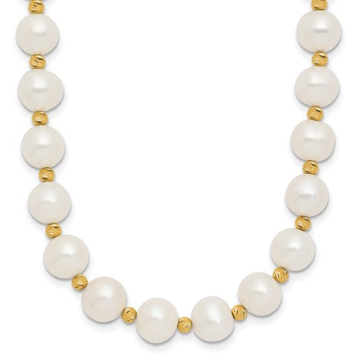 14k-8-9mm-near-round-fwc-pearl-and-d-c-beaded-18in-necklace-SolomonJeweler-Wichita-KS-CustomJewelry
