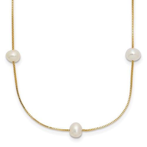 14k-5-6mm-near-round-white-fwc-pearl-9-station-necklace-SolomonJeweler-Wichita-KS-CustomJewelry