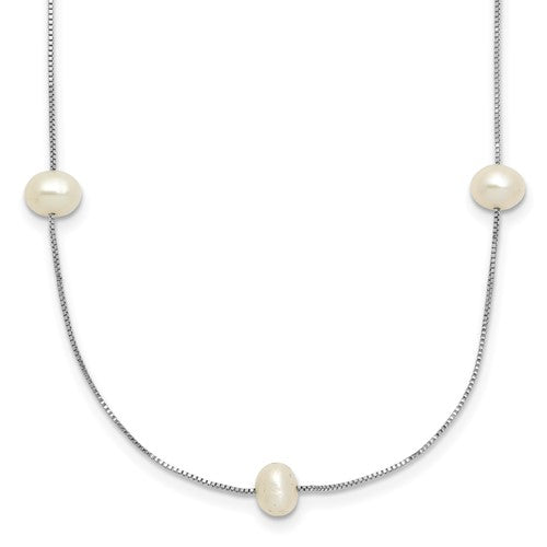 14k-white-gold-5-6mm-near-round-white-fwc-pearl-9-station-necklace-SolomonJeweler-Wichita-KS-CustomJewelry