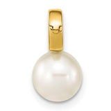 14k-7-8mm-white-round-freshwater-cultured-pearl-hinged-bail-charm-SolomonJeweler-Wichita-KS-CustomJewelry