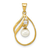 14k-5-6mm-round-white-fwc-pearl-05ct-diamond-pendant-SolomonJeweler-Wichita-KS-CustomJewelry