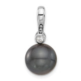 14k-wg-11-12mm-round-blk-saltwater-tahitian-pearl-05ct-diamond-pendant-SolomonJeweler-Wichita-KS-CustomJewelry