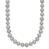 14k-5-6mm-near-round-grey-freshwater-cultured-pearl-20in-necklace-SolomonJeweler-Wichita-KS-CustomJewelry