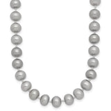 14k-6-7mm-near-round-grey-fwc-pearl-16in-necklace-SolomonJeweler-Wichita-KS-CustomJewelry